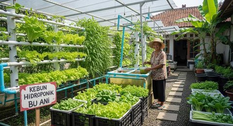 Usaha Kebun Setelah Pensiun agar Tetap Produktif. (Foto: AI)