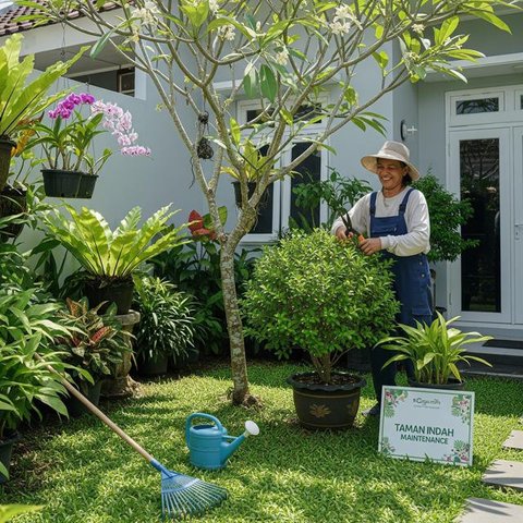 Usaha Kebun Setelah Pensiun agar Tetap Produktif. (Foto: AI)