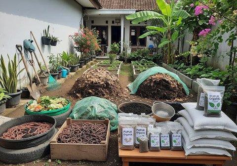 Usaha Kebun Setelah Pensiun agar Tetap Produktif. (Foto: AI)