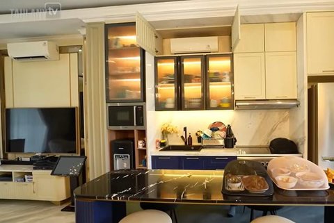 Potret Dapur Rumah Syahnaz Sadiqah dan Jeje Govinda/ Youtube Taulany TV