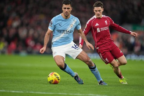 Gelandang Liverpool, Florian Wirtz, mencetak gol tunggal Liverpool ketika bermain imbang 1-1 kontra Burnley pada laga pekan ke-22 Premier League di Stadion Anfield, Sabtu (17/01/2026) malam W