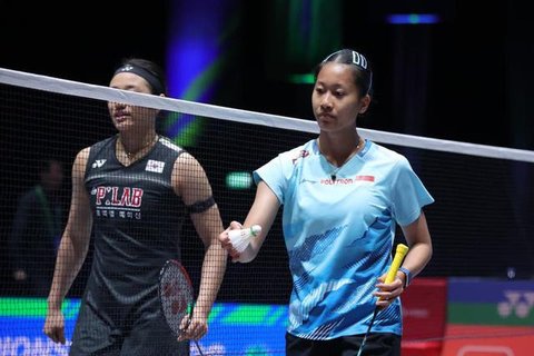 Putri Kusuma Wardani harus mengakhiri perjuangannya di perempat final setelah berhadapan dengan unggulan asal Korea Selatan, An Se Young. (PBSI)