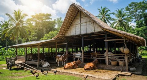 Ternak Sapi (created by AI)