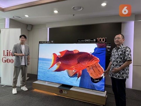 TV LG QNED evo AI QNED86. Liputan6.com/Iskandar