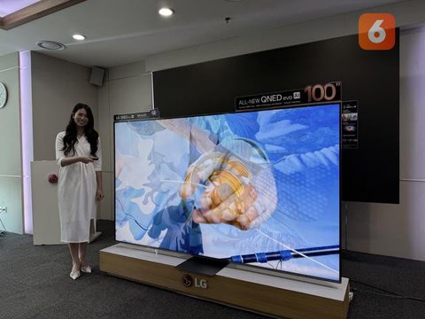 TV LG QNED evo AI QNED86. Liputan6.com/Iskandar