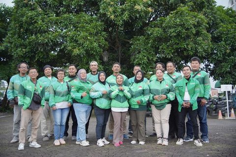 Mitra pengemudi Grab. (Dok Grab Indonesia)