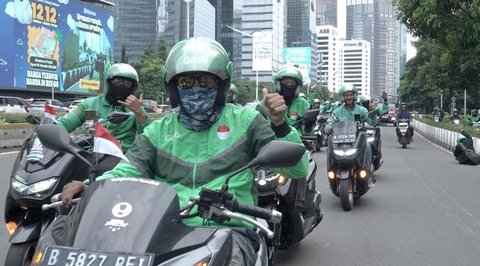 Mitra pengemudi Grab. (Dok Grab Indonesia)