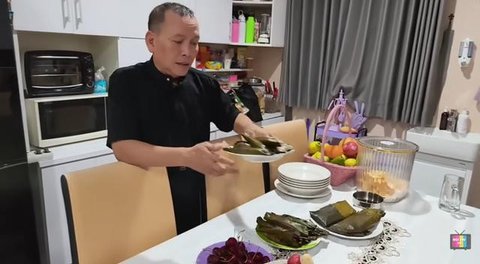 Potret Ruang Makan di Rumah Ayu Ting Ting Saat Sahur (Foto: YouTube Qiss You TV)