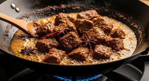 Beef Rendang. (Photo: Tifani Topan/Pixabay)