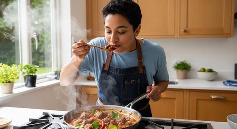 Beef Rendang. (Photo: Tifani Topan/Pixabay)
