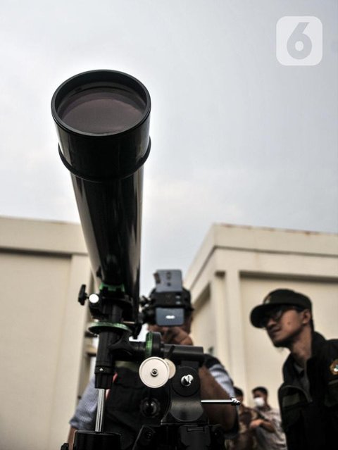 Selanjutnya hasil Rukyatul hilal tersebut akan dilaporkan sebagai bahan pertimbangan sidang isbat awal Ramadan 1444 Hijriah. (Liputan6.com/Herman Zakharia)