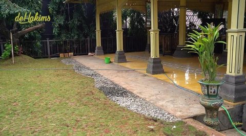 Potret Pendopo Irfan Hakim Setelah Direnovasi (Foto: deHakims channel)