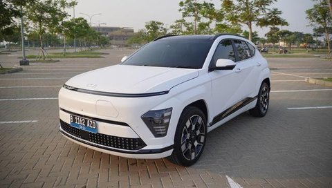 Wuling Cloud EV dalam ajang Periklindo Electric Vehicle Show (PEVS) 2024. (Dok. Wuling)