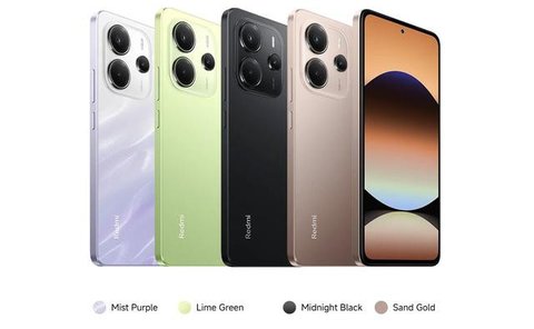 Tampilan Redmi Note 14 yang baru saja diperkenalkan untuk pasar India. (Dok: Xiaomi)