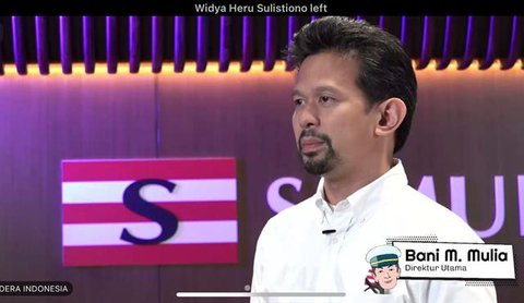 Direktur Utama Samudera Indonesia Tbk (SMDR) Bani M. Mulia, dalam konferensi pers Laporan Kinerja Tahun Buku 2025, secara virtual, Senin (30/3/2026). (Liputan6.com/Tira)