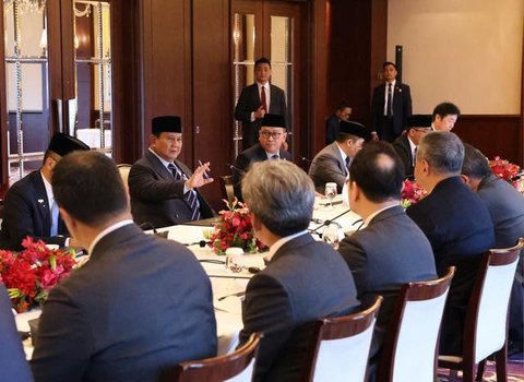 Prabowo Bertemu 13 Pimpinan Perusahaan Besar Jepang (Foto: Biro Pers Sekretariat Kepresidenan)