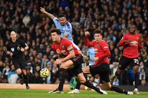 Manchester United keok 0-2 dari West Ham United pada laga pekan ke-36 Premier League musim ini di Old Trafford, Minggu (11/5/2025) malam WIB. (AP Photo/Ian Hodgson)