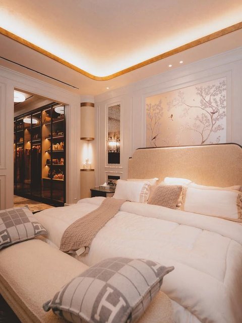 Potret Walk-in Closet di Rumah Baru Tasya Farasya yang Super Mewah (Instagram tasyafarasya)