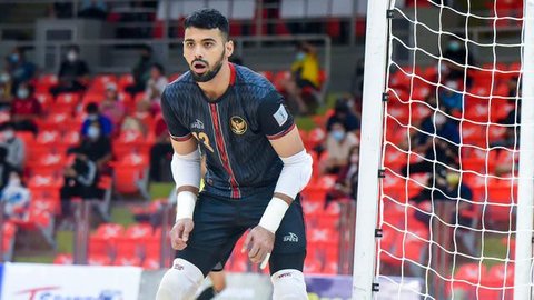 Meski gagal juara, Muhammad Albagir terpilih menjadi kiper terbaik di ajang AFF Futsal 2022. (AFF/FAT)