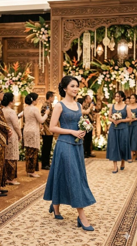 9 Model Baju Bridesmaid Denim 2026, Pilihan Unik yang Tetap Terlihat ...