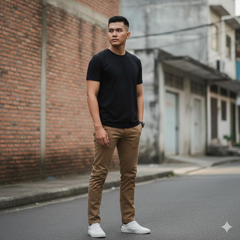 Model Rambut Pendek Pria Sesuai Bentuk Wajah/ Ilustrasi AI