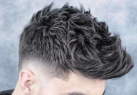 Model Rambut Pendek Pria Sesuai Bentuk Wajah/ Ilustrasi AI