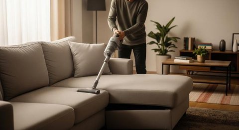 Ilustrasi Tips Memilih Sofa untuk Ruang Tamu Sempit/Photo by Nathan Fertig on Unsplash