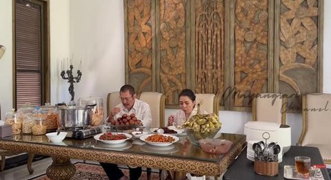 Potret Ruang Makan di Rumah Mayangsari (Foto: YouTube Mayangsari Channel)