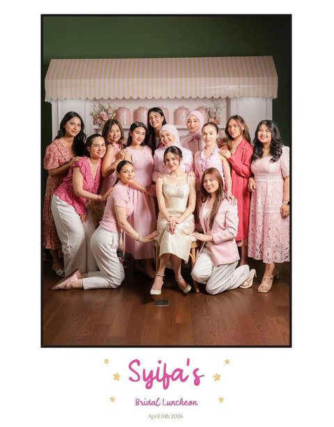 Potret Dekorasi Acara Bridal Lunch Syifa Hadju (Foto: Instagram marginw)