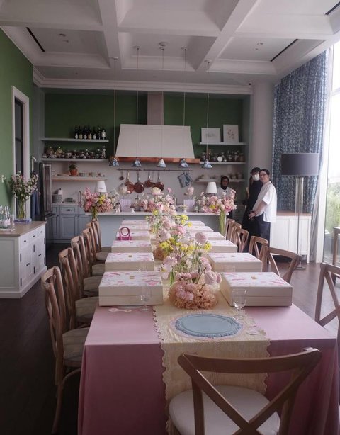 Potret Dekorasi Acara Bridal Lunch Syifa Hadju (Foto: Instagram marginw)