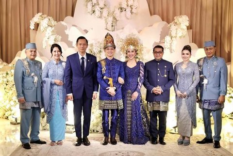 Teuku Rassya Resmi Menikah dengan Cleantha Islan. [@agusyudhoyono]