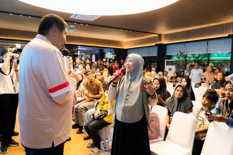 Menteri Perumahan dan Kawasan Permukiman (PKP), Maruarar Sirait saat konferensi pers di Wisma Danantara, Jumat (17/4/2026). (Foto: Liputan6.com/Immanuel Christian)