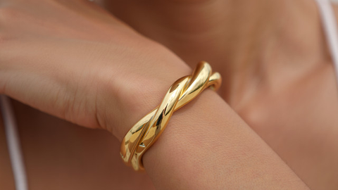 Model Gelang Rantai Emas London Terbaru (Meta AI)