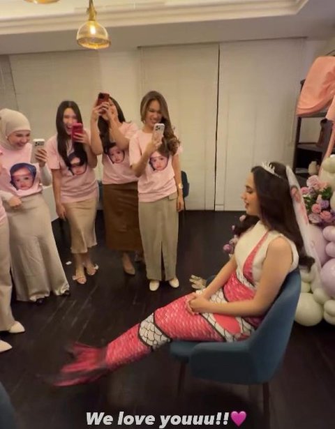 Dekorasi Bridal Shower Syifa Hadju (Foto: Instagram @syifahadju)