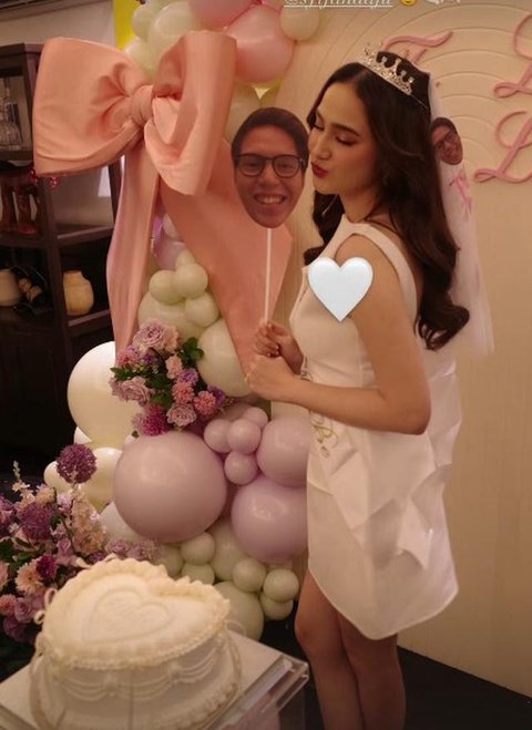 Dekorasi Bridal Shower Syifa Hadju (Foto: Instagram @syifahadju)