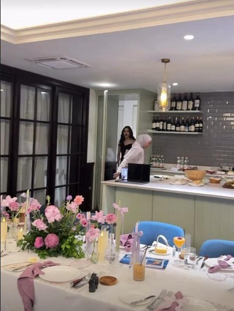 Dekorasi Bridal Shower Syifa Hadju (Foto: Instagram @syifahadju)