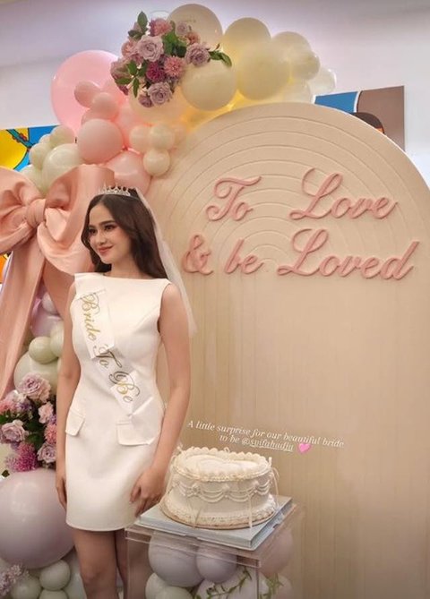 Dekorasi Bridal Shower Syifa Hadju (Foto: Instagram @syifahadju)