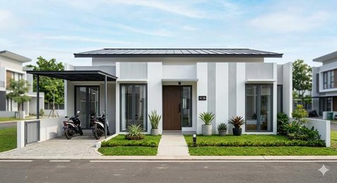 Inspirasi Gambar Rumah 1 Lantai Tipe 36. Gemini