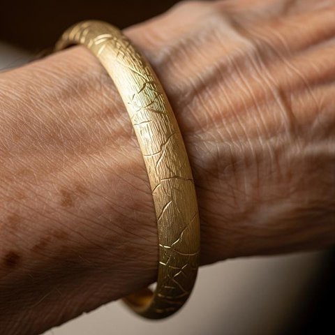 Model Bangle Emas Ringan untuk Lansia agar Nyaman Dipakai Sehari-Hari/Gemini AI