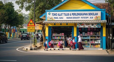 Peluang Usaha di Rumah Pinggir Jalan Dekat SD yang Menjanjikan/Gemini AI