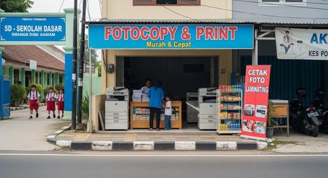 Peluang Usaha di Rumah Pinggir Jalan Dekat SD yang Menjanjikan/Gemini AI