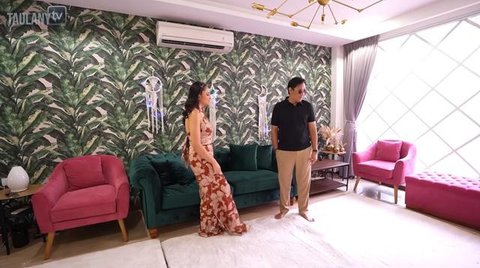 Potret Ruang Tamu Rumah Marshanda yang Tersambung dengan Ruang Makan (youtube.com/@taulany_tv)