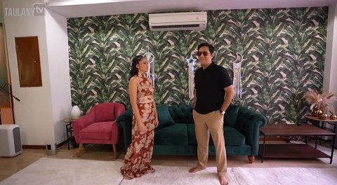 Potret Ruang Tamu Rumah Marshanda yang Tersambung dengan Ruang Makan (youtube.com/@taulany_tv)