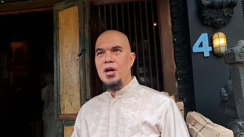 Ahmad Dhani. (M Altaf Jauhar/ Liputan6.com)