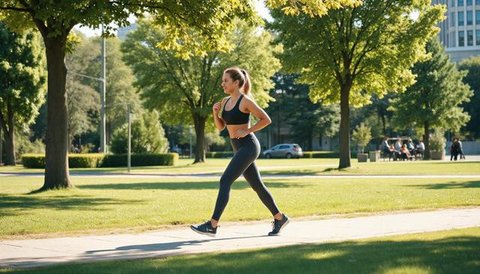 Olahraga jalan kaki. (dok. Unsplash.com/Shiona Das)