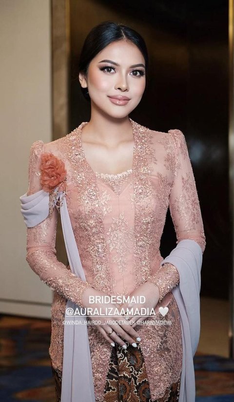 Detail Kebaya Bridesmaid di Pernikahan Syifa Hadju. Sumber; instagram/wirantikurniabride