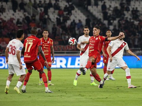 Persija Jakarta meraih kemenangan 4-0 atas Persis Solo pada laga pekan ke-30 BRI Super League musim ini di Stadion Utama Gelora Bung Karno (SUGBK), Jakarta, Senin (27/04/2026) malam WIB. (Bol