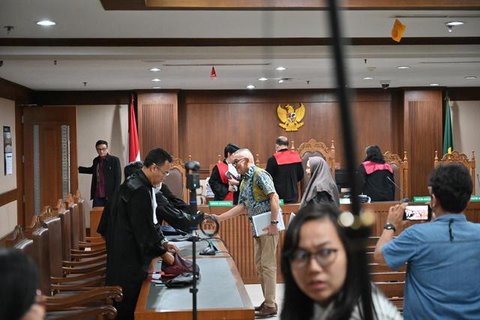 Sidang perkara dugaan korupsi pengadaan Liquefied Natural Gas (LNG) di PT Pertamina (Persero) dengan terdakwa Hari Karyuliarto kembali digelar di Pengadilan Tipikor Jakarta Pusat, Senin. (Ist