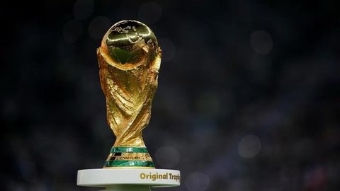 Ilustrasi trofi Piala Dunia 2026.