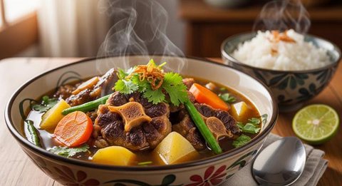 Resep Sop Janda. (Foto: Gemini AI)